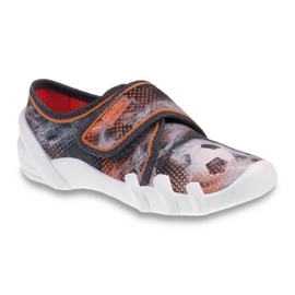 Befado barnskor 273X225 grå orange