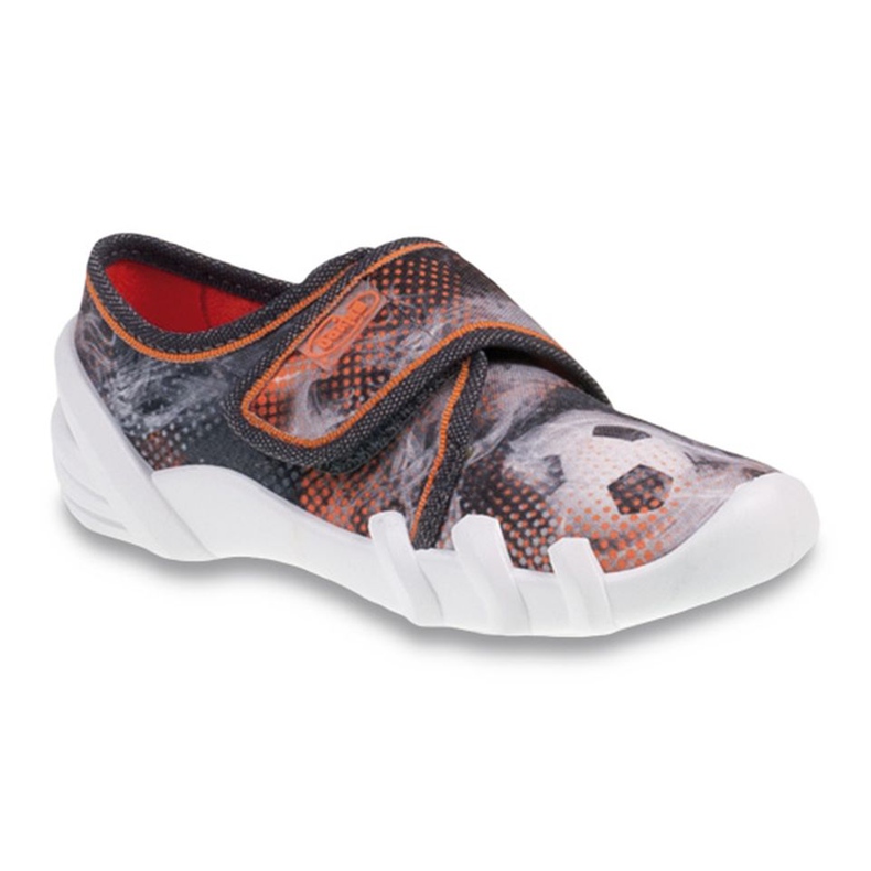 Befado barnskor 273X225 grå orange