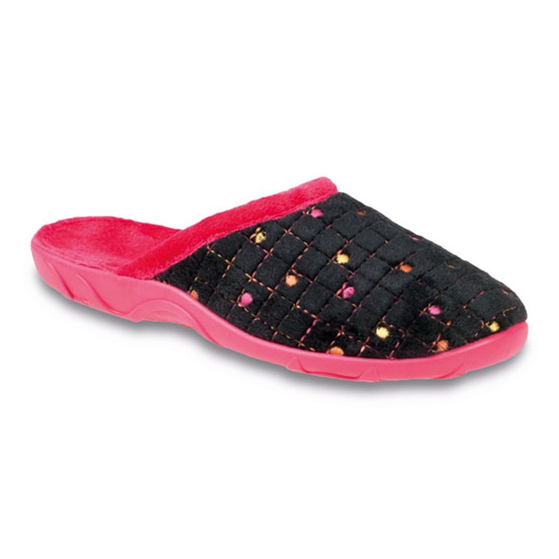 Befado färgade damskor pu 235D121 svart gul rosa