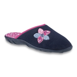 Befado färgade damskor 235D154 marinblå