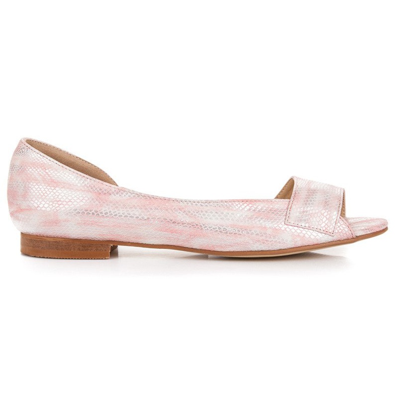 Platta vinceza sandaler rosa