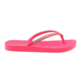 Flipflops guldkedja Ipanema 8238 rosa
