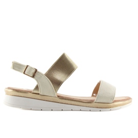 Damsandaler i guld A-04 guld gyllene