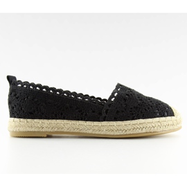 BB11 espadrillor i svart spets