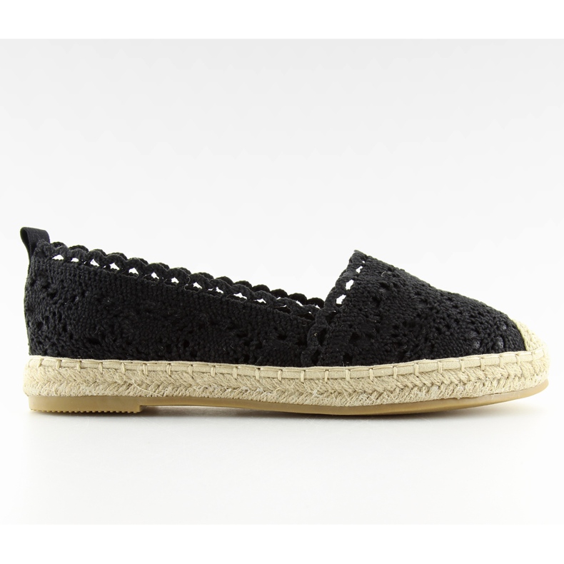 BB11 espadrillor i svart spets