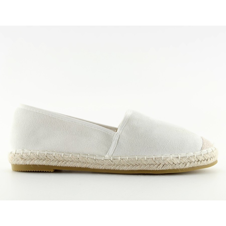 Espadrillor fullfärg vit BB17P vit
