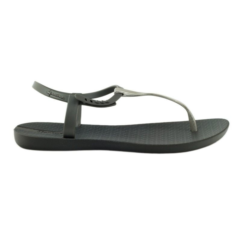 Sandiga flipflops Ipanema 82283 grå silver