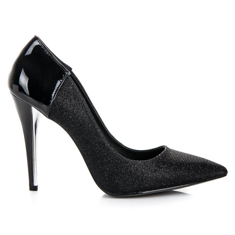 Eleganta vinceza-klackar svart