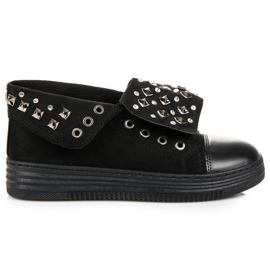Rock mocka sneakers svart