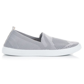 Mckeylor slip-on sneakers i textil grå