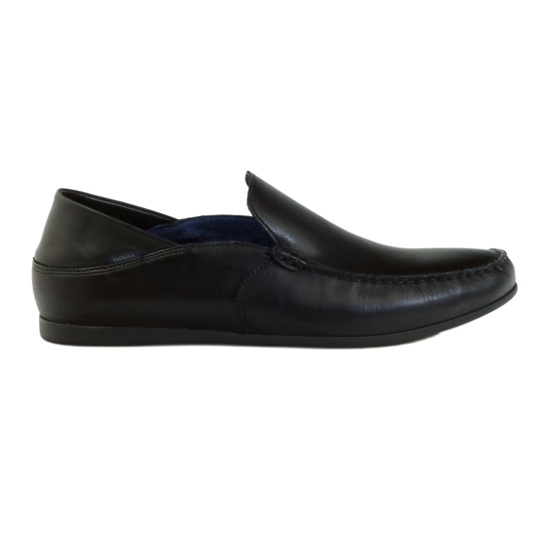 Svarta herrloafers Badura 3151