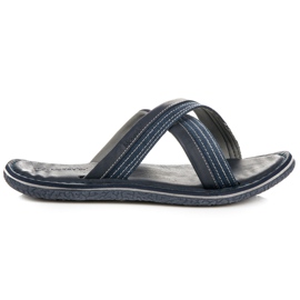 Mörkblå mckeylor flip flops