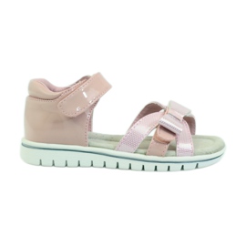 American Club Sandaler med ett amerikanskt läderinlägg från 17028 rosa