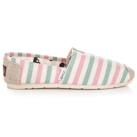L. Day Ribbstickade espadrillor brun