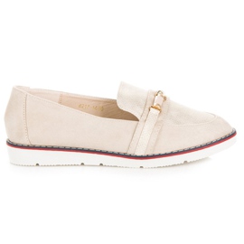 Beige VICES loafers