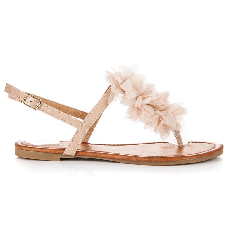 Seastar Snygga sandaler med spänne brun