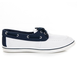 McKey Sneakers, segling loafers vit