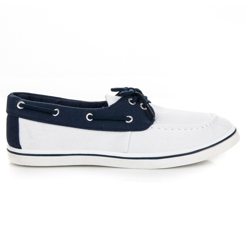 McKey Sneakers, segling loafers vit