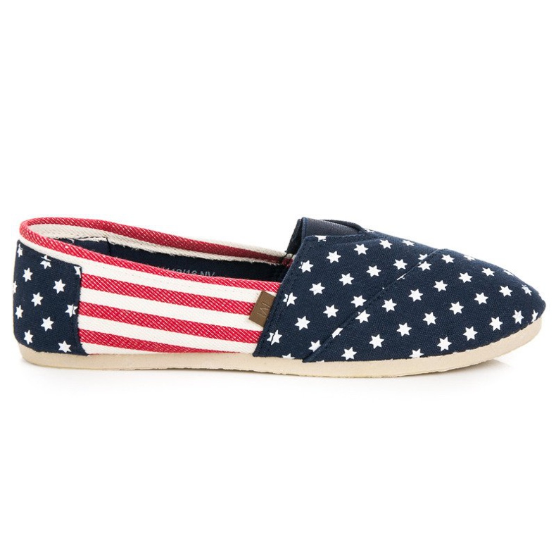 McKey Snygga textilskor blå