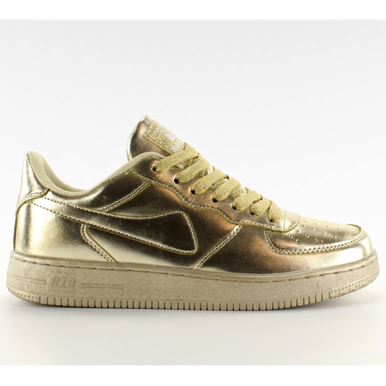 Sportskor galna färger B731 Guld gyllene