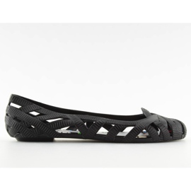 Ballerinas meliski svart genombruten KM127 svart