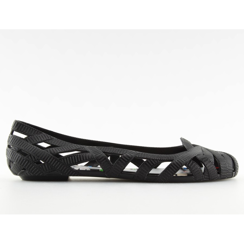 Ballerinas meliski svart genombruten KM127 svart