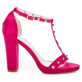 Seastar Fuchsia sandaler på stolpen rosa