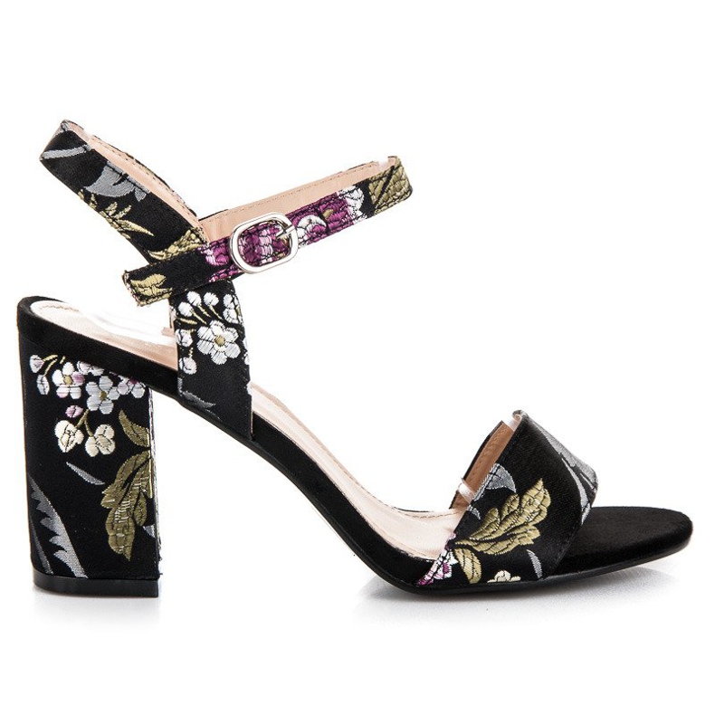 Seastar Casual högklackade sandaler svart