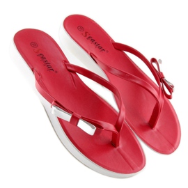 Röda flipflops NK15P Röda