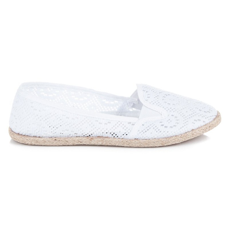 Mckeylor Lace slipons vit
