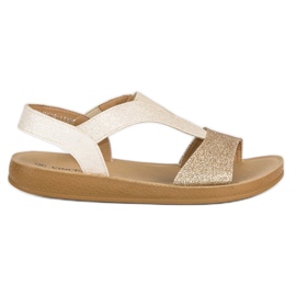 Gyllene vinceza sandaler