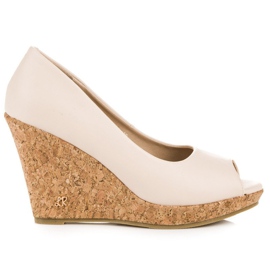 Kilpumpar Öppen tå VICES brun