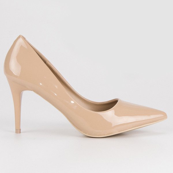 Comer Snygga höga klackar brun