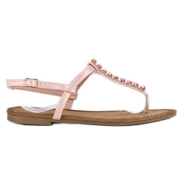 Comer Ljusrosa sandaler