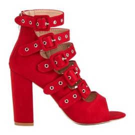 Vices Rocksandaler på skruvstolpen röd