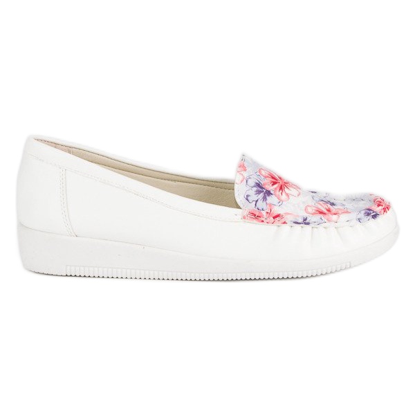 Tullo Vita Mockasiner Med Blommor