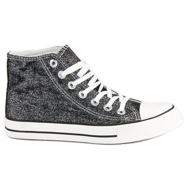 Höga sneakers för kvinnor grå