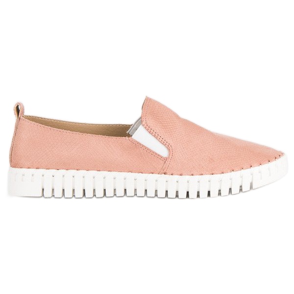 Tullo Rosa mocka slipons