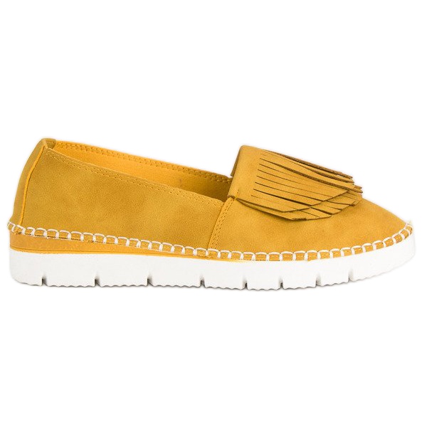 Vices Boho slip-on skor gul
