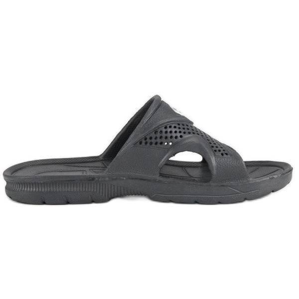 Hasby Grå gummitofflor