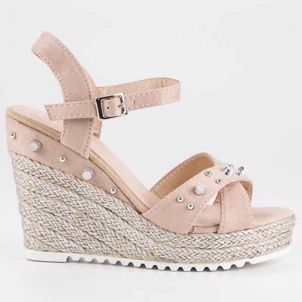 Erynn Wedge espadrillesandaler brun