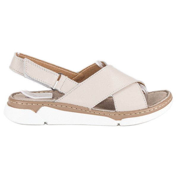 Filippo Bekväma platta sandaler brun