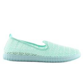 BM1966 gröna mesh mint sneakers