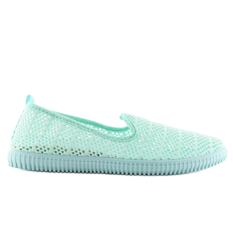 BM1966 gröna mesh mint sneakers
