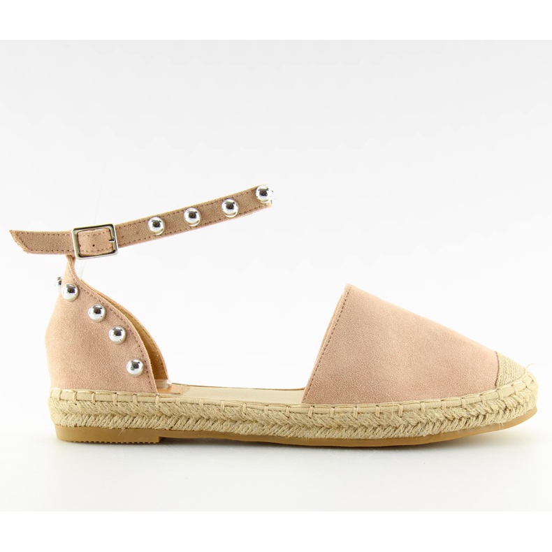 Espadrillos med rosa dubbar A636-ESP-1 rosa