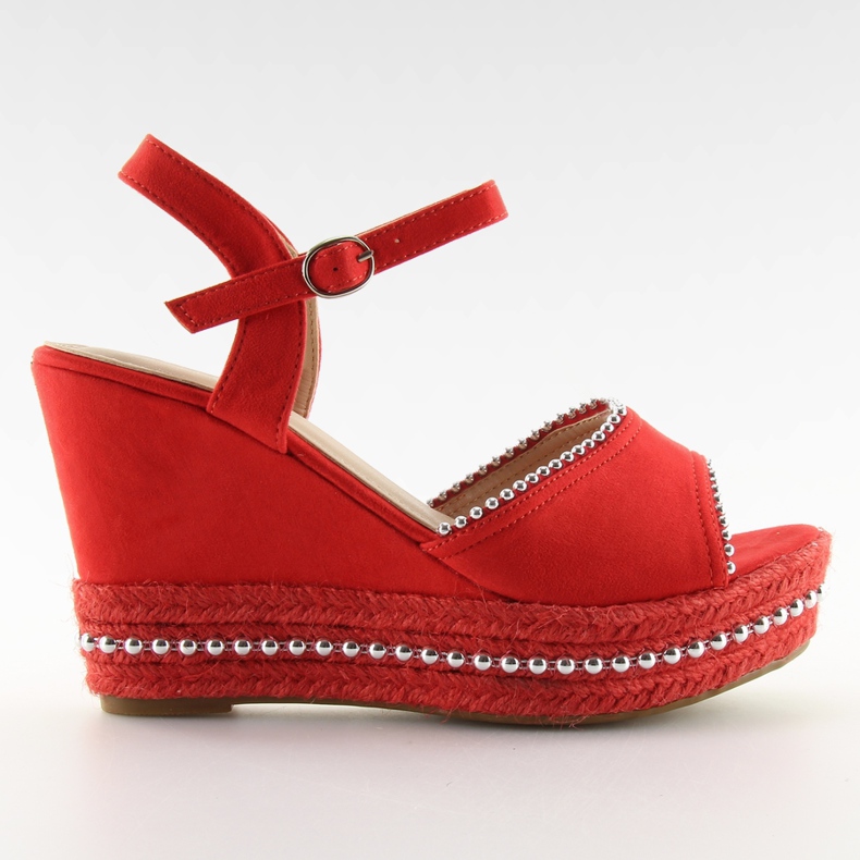 Röda kilsandaler U-6272 röda