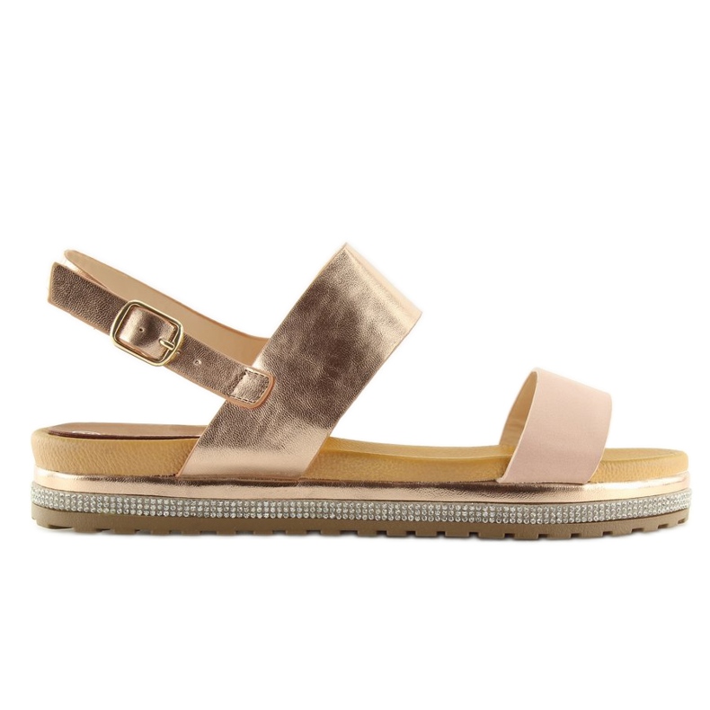 Rosa damsandaler SL88P Rosa