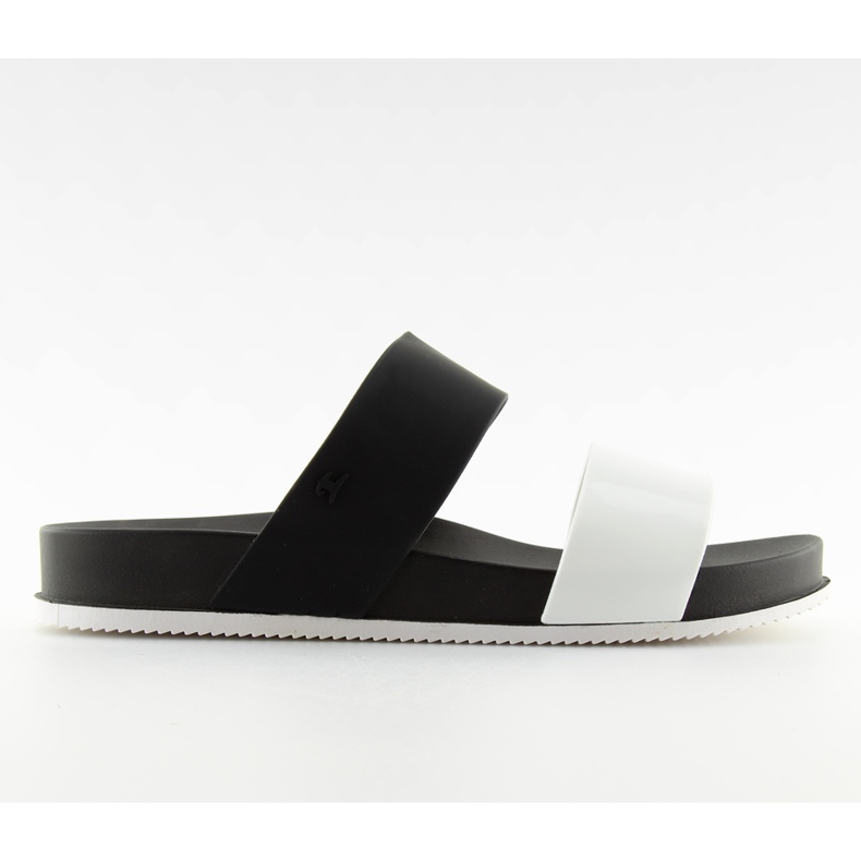 KM122 svarta silikonsvarta flip-flops