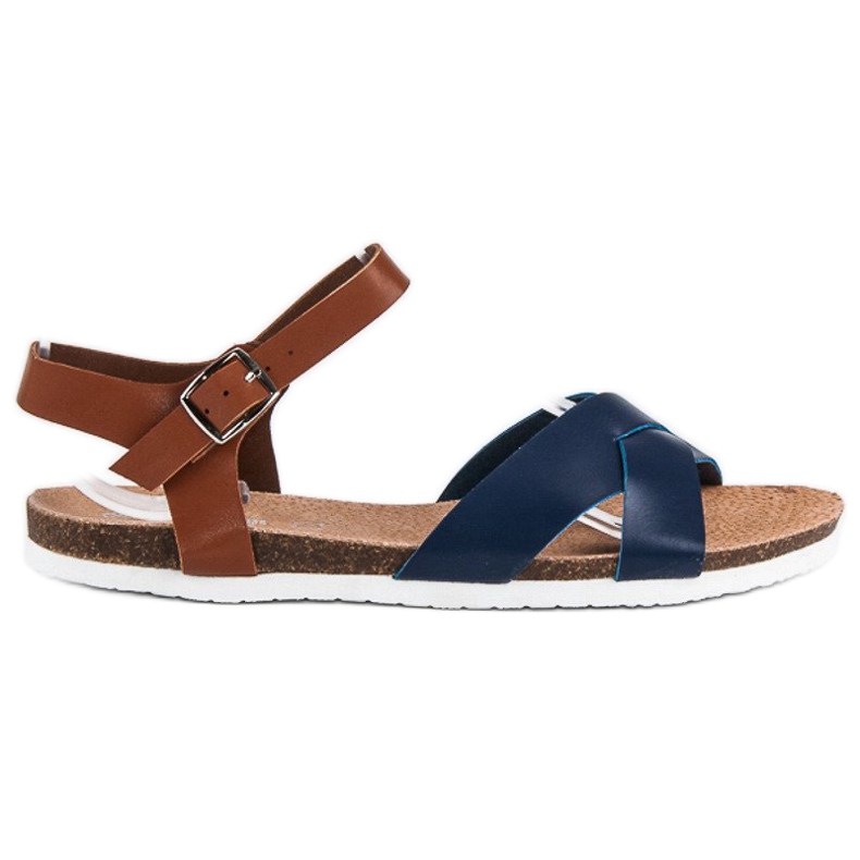 American Club Bekväma amerikanska sandaler brun