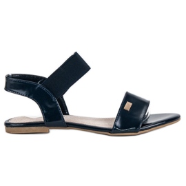 American Club Marinblå amerikanska sandaler